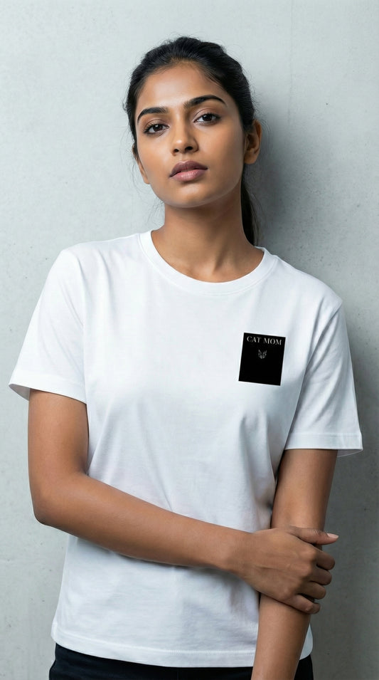 Cat Mom Unisex Crew Tee