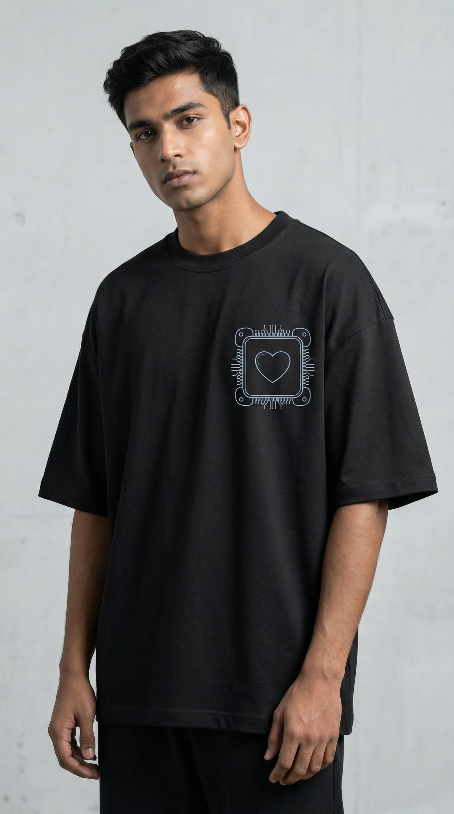 Neural Chakra Unisex Oversized Tee