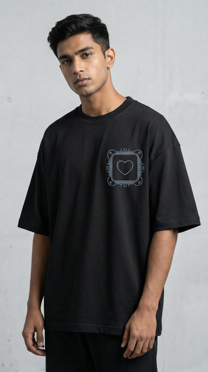 Neural Chakra Unisex Oversized Tee