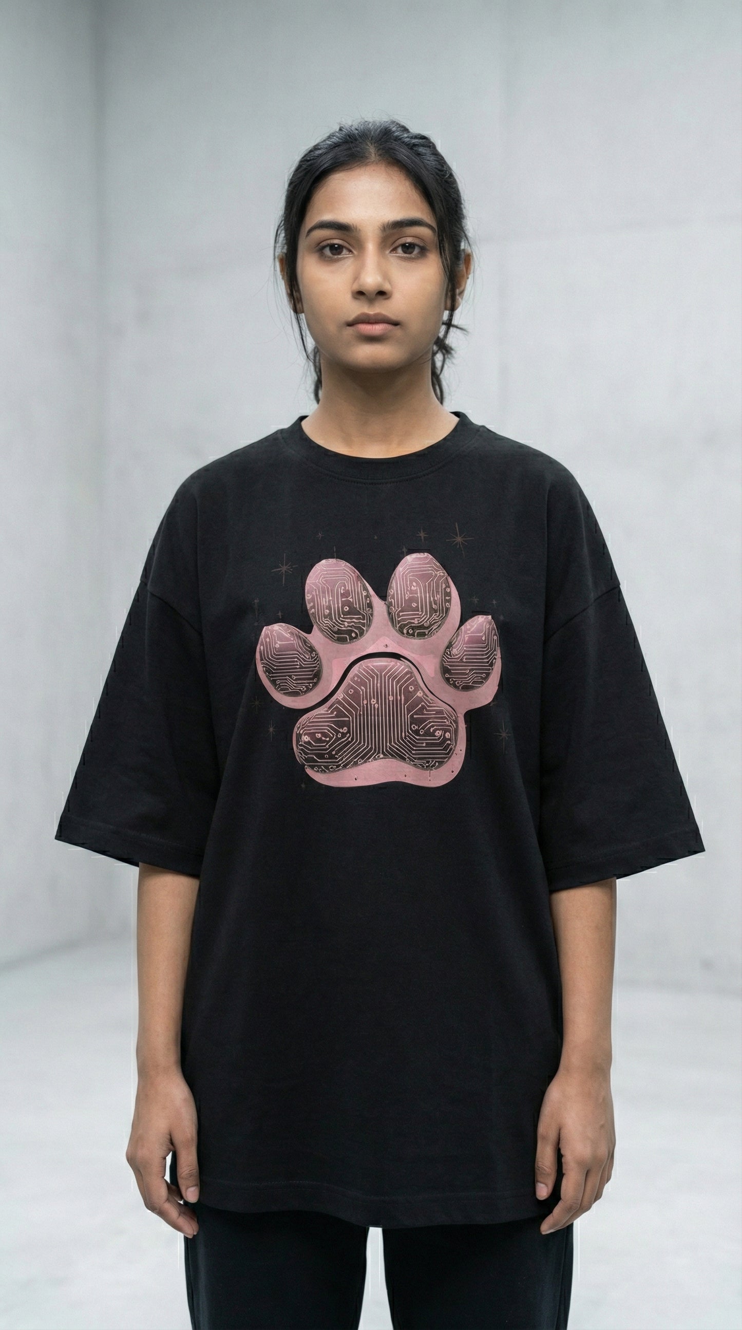 Paw-Logic Oversized Tee
