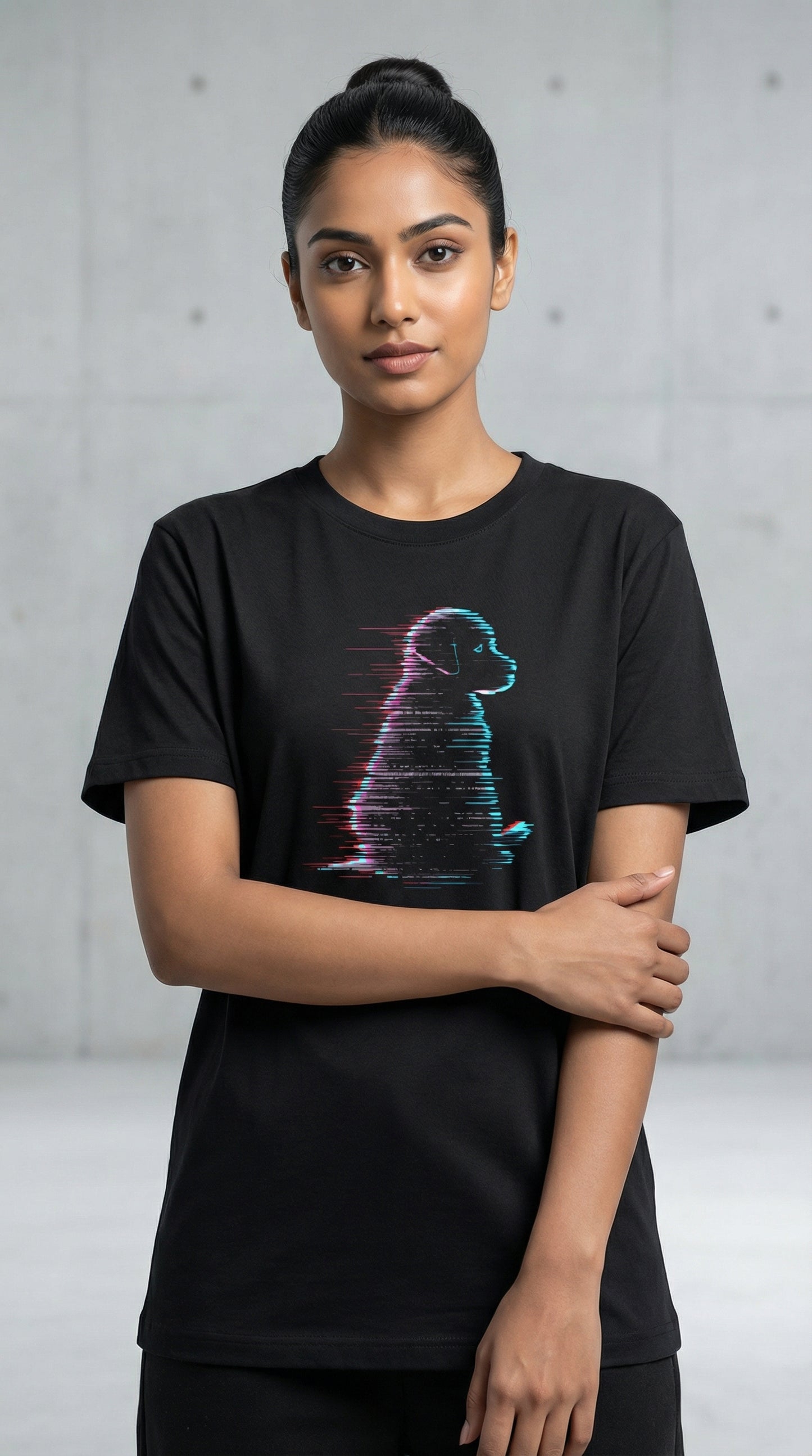 Neon Pup unisex Crew Tee